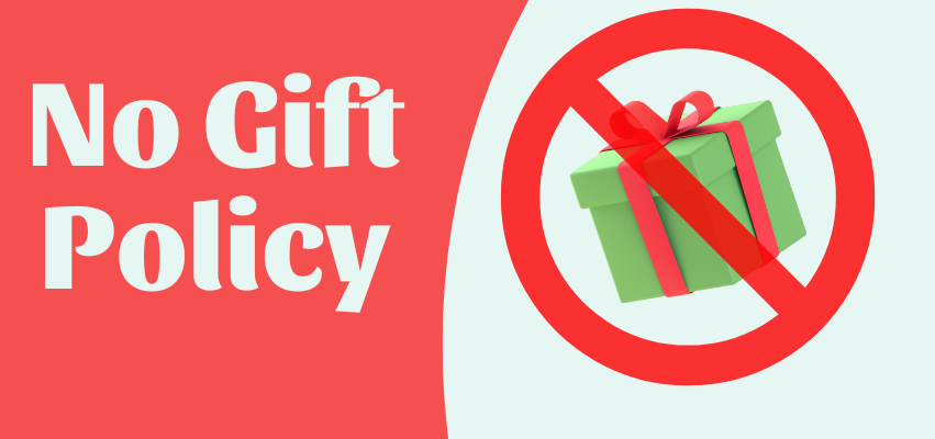 No Gift Policy