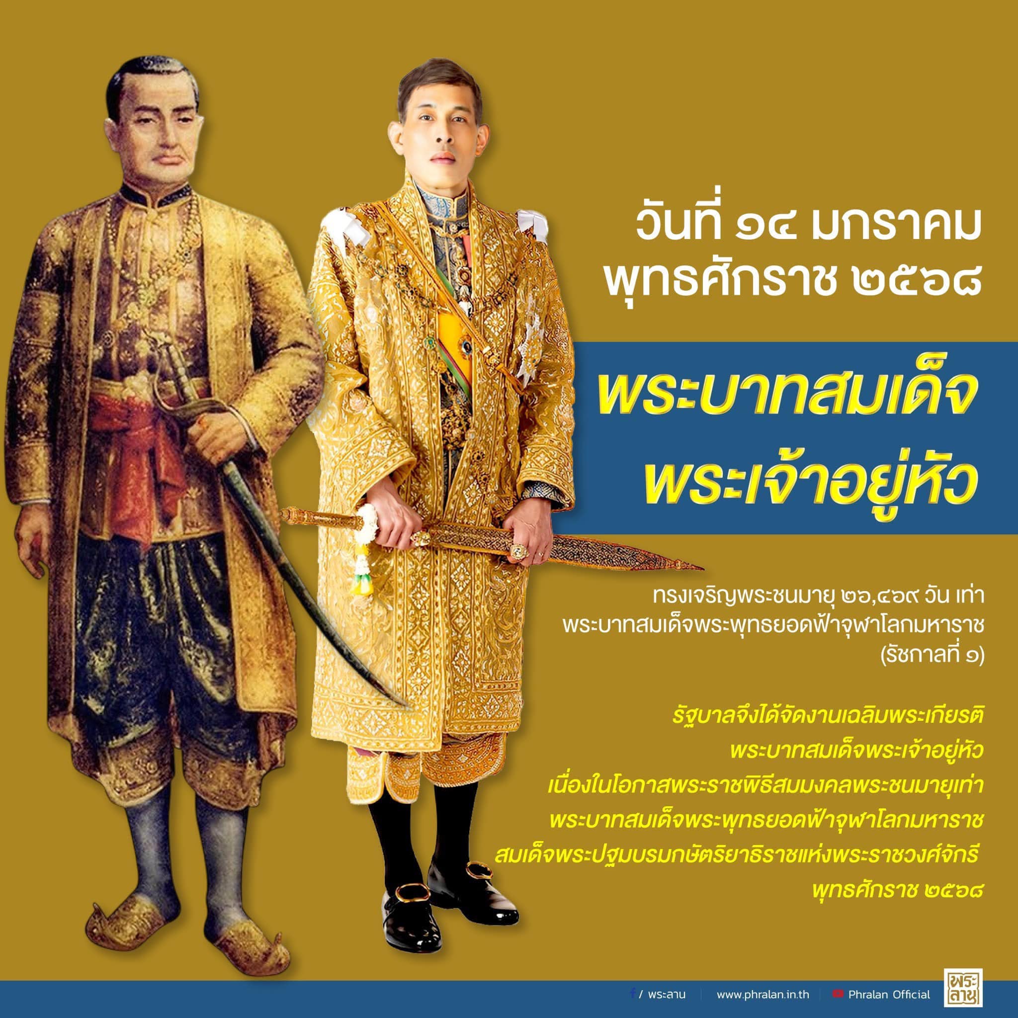 โอกาศพระราชพิธีสมมงคละพระชนมายุ